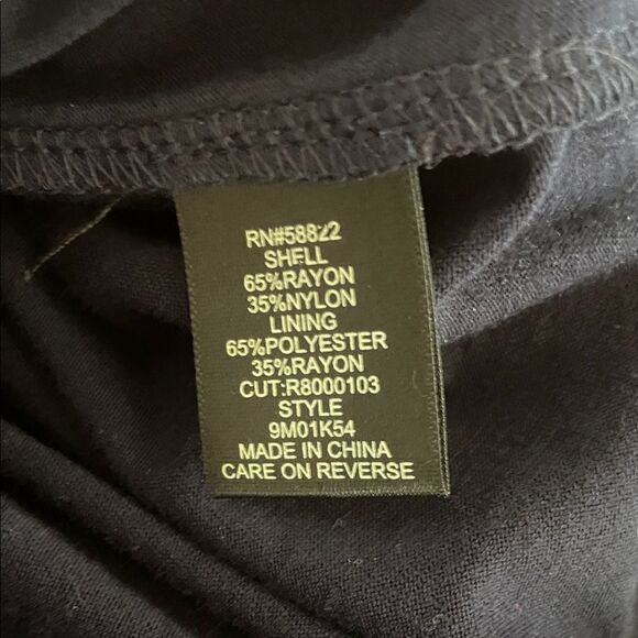 Max Studio Elegant Navy Lace Dress Size Small - Picture 12 of 12